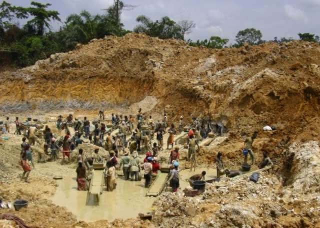 galamsey pit